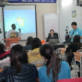 KHAI GIẢNG LỚP PHIÊN DỊCH (TRANS) Tháng 06/2024:
