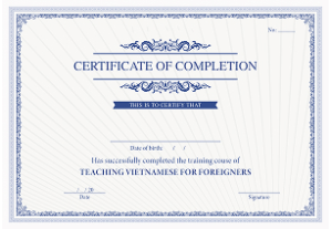 Chứng chỉ 5