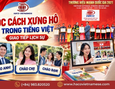 Học tiếng Việt Online – Trung Việt uy tín tại HACO Vietnamese