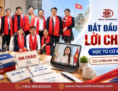 Tiếng Việt online cho người Trung Quốc trên toàn cầu – HACO Vietnamese