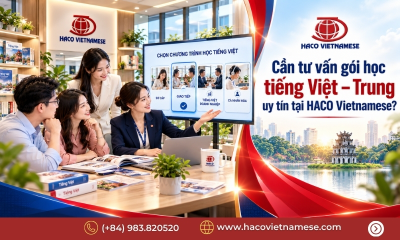 Cần tư vấn gói học tiếng Việt – Trung uy tín tại HACO Vietnamese?