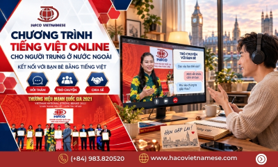 Chương trình tiếng Việt online cho người Trung ở nước ngoài – HACO Vietnamese
