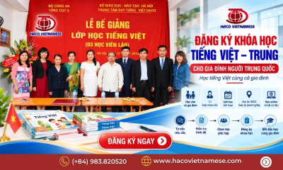 Đăng Ký Khóa Học Tiếng Việt – Trung Cho Gia Đình Người Trung Quốc | HACO Vietnamese