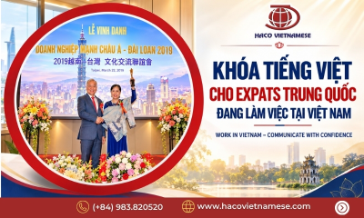 Đăng ký tư vấn học tiếng Việt cho expats Trung Quốc tại HACO Vietnamese
