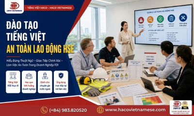 Đào Tạo Tiếng Việt Về An Toàn Lao Động HSE Cho Người Nước Ngoài