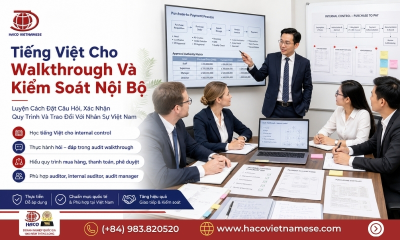 Đào Tạo Tiếng Việt Cho Chuyên Gia Kiểm Toán Quốc Tế Tại Việt Nam