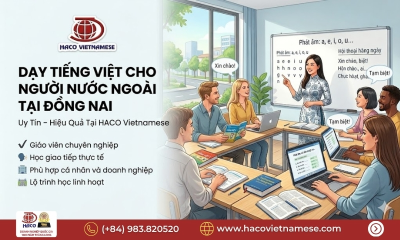 Dạy Tiếng Việt Cho Người Nước Ngoài Tại Đồng Nai Uy Tín – HACO Vietnamese