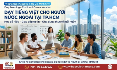 Dạy tiếng Việt giao tiếp chuyên ngành TP.HCM