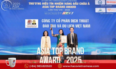 Giới thiệu giám đốc tiếng Việt HACO