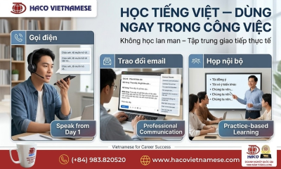 Học tiếng Việt cho công việc kinh doanh – Giao tiếp hiệu quả trong môi trường doanh nghiệp