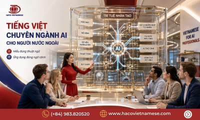 Học Tiếng Việt Chuyên Ngành Trí Tuệ Nhân Tạo AI Cho Người Nước Ngoài