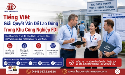 Học Tiếng Việt Giải Quyết Tranh Chấp Lao Động FDI | HACO Vietnamese