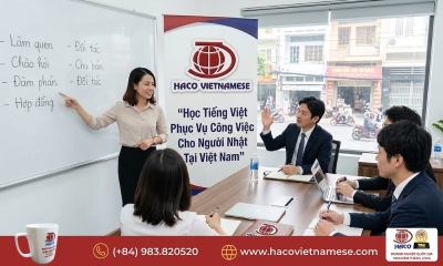 Học tiếng Việt phục vụ công việc cho người Nhật tại Việt Nam