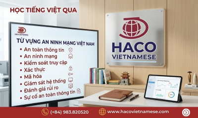 Học từ vựng tiếng Việt về bảo mật thông tin chuẩn mực cho người nước ngoài