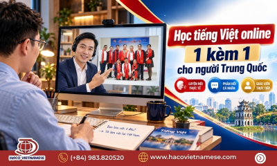 Khóa học tiếng Việt online cho người Trung Quốc – HACO Vietnamese
