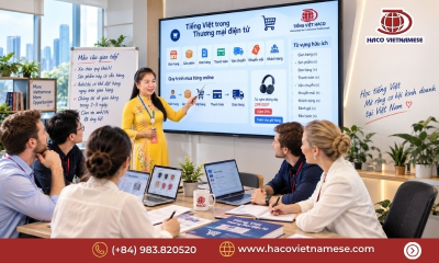 Khóa Học Tiếng Việt Thương Mại Điện Tử Cho Người Nước Ngoài | HACO Vietnamese