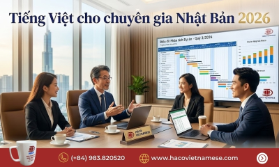 Tiếng Việt cho chuyên gia Nhật Bản