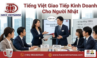 Tiếng Việt Cho Doanh Nhân Nhật Tại Việt Nam – Khóa Học Thực Tiễn Cùng HACO Vietnamese