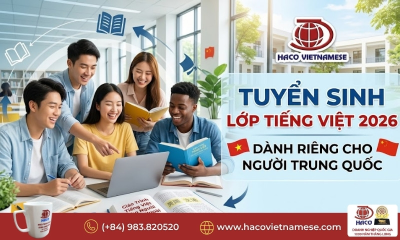 Tiếng Việt cho người Trung Quốc tại TPHCM 2026