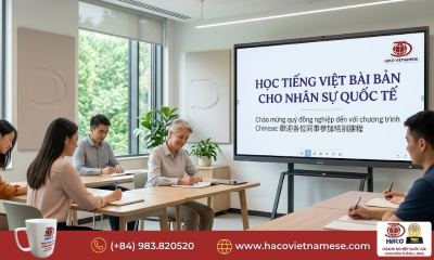 Tiếng Việt cho nhân sự Trung Quốc làm việc tại VN 2026