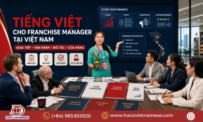 Tiếng Việt chuyên ngành bán lẻ FMCG nhượng quyền cho người nước ngoài