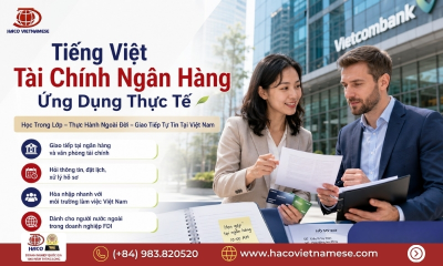 Tiếng Việt Chuyên Ngành Tài Chính Ngân Hàng FDI Cho Người Nước Ngoài
