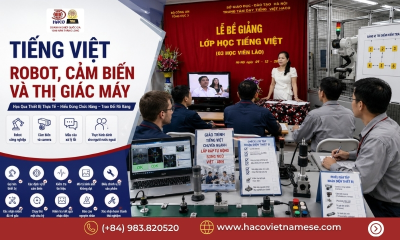 Tiếng Việt Chuyên Ngành Lắp Ráp Tự Động Cho Người Nước Ngoài