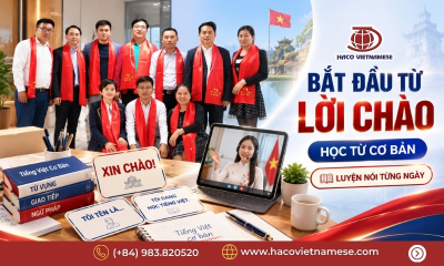 Tiếng Việt online cho người Trung Quốc trên toàn cầu – HACO Vietnamese