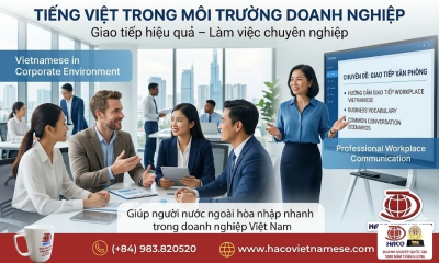 Tiếng Việt trong môi trường doanh nghiệp – Giao tiếp hiệu quả, làm việc chuyên nghiệp