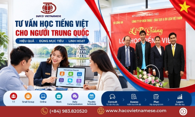 Tư vấn học tiếng Việt cho người Trung Quốc tại HACO Vietnamese
