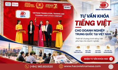 Tư vấn khóa tiếng Việt cho doanh nghiệp Trung Quốc tại Việt Nam
