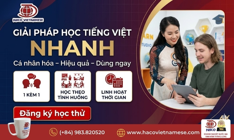Tiếng Việt cho người cần dùng ngay