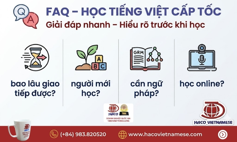 Tiếng Việt cho người cần dùng ngay