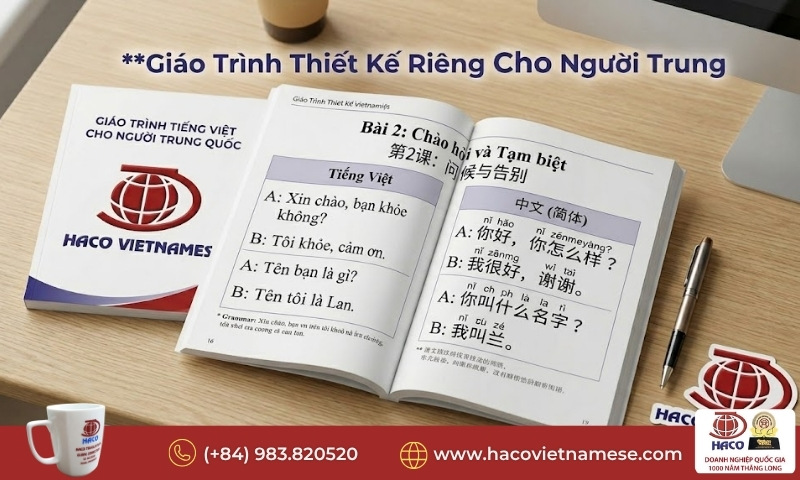 Chương trình dạy tiếng Việt cho người Trung Quốc