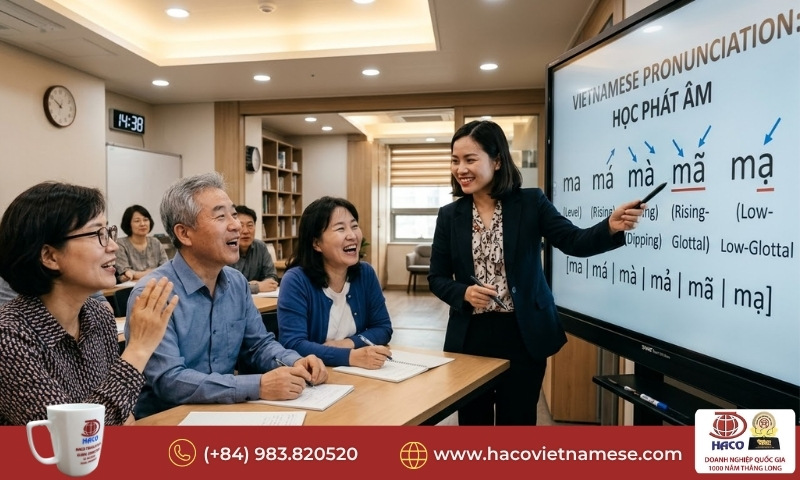 Chương Trình Học Tiếng Việt Cho Người Hàn Quốc