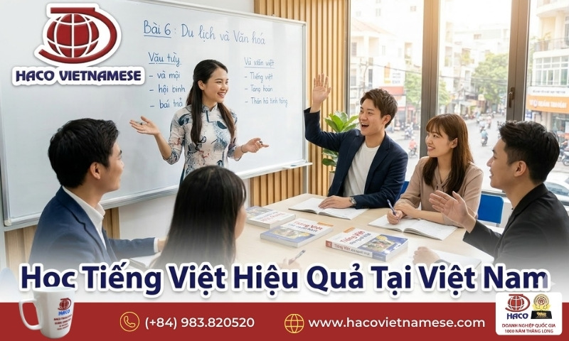 Chương Trình Học Tiếng Việt Cho Người Nhật
