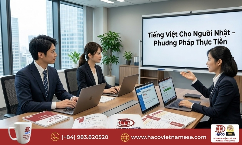 Chương Trình Học Tiếng Việt Cho Người Nhật
