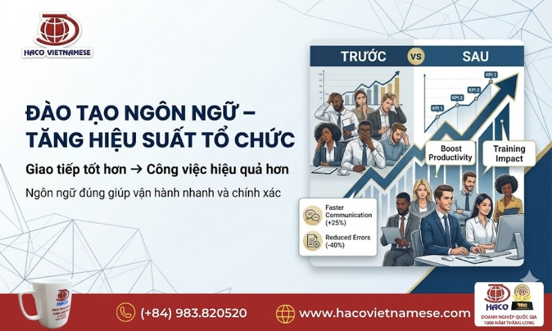 Đào tạo tiếng Việt trong doanh nghiệp
