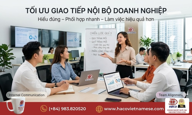 Đào tạo tiếng Việt trong doanh nghiệp