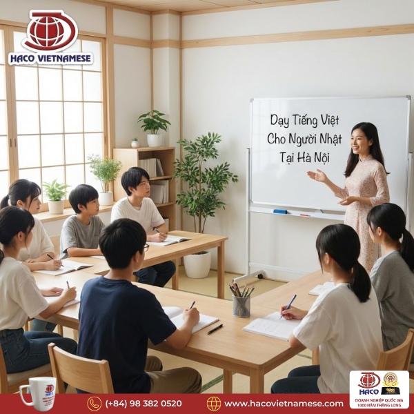 Dạy tiếng Việt cho người Nhật tại Hà Nội