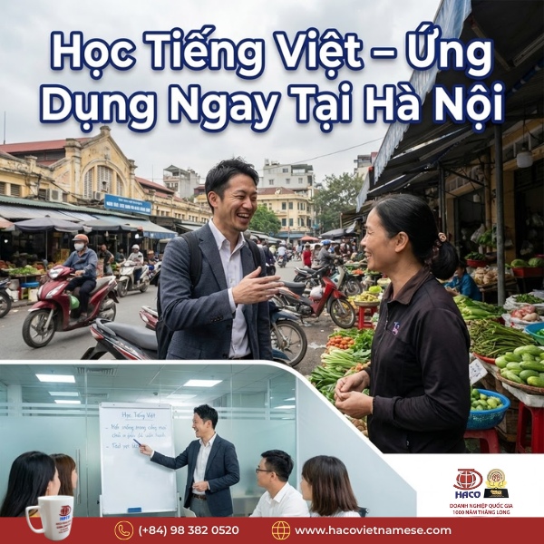 Dạy tiếng Việt cho người Nhật tại Hà Nội