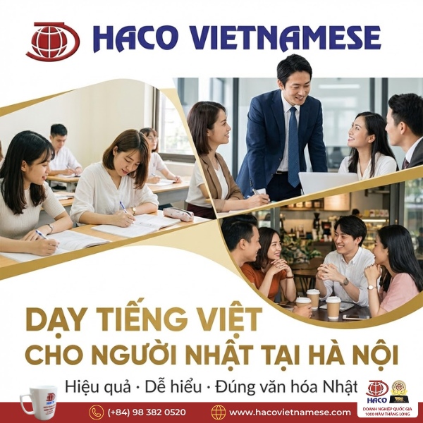 Dạy tiếng Việt cho người Nhật tại Hà Nội
