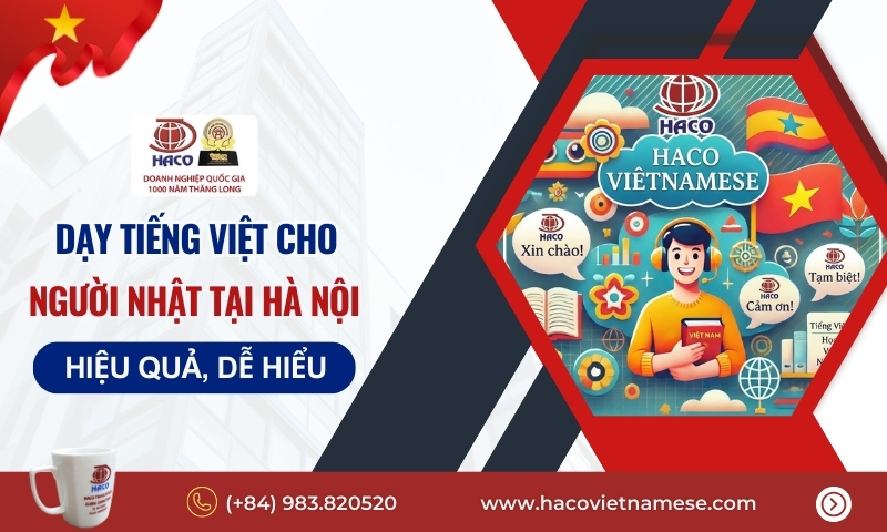 Dạy tiếng Việt cho người Nhật tại Hà Nội