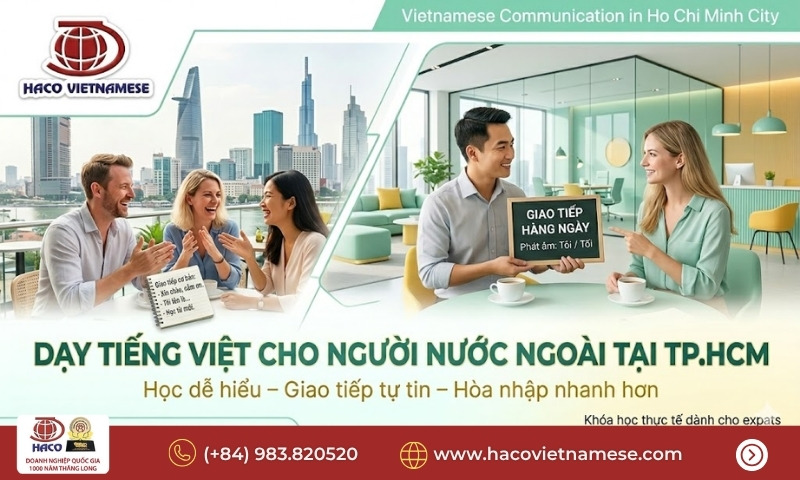 Dạy tiếng Việt cho người nước ngoài tại TP.HCM