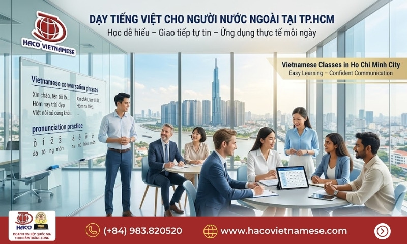 Dạy tiếng Việt cho người nước ngoài tại TP.HCM