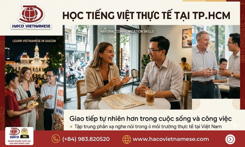 Dạy tiếng Việt cho người nước ngoài tại TP.HCM