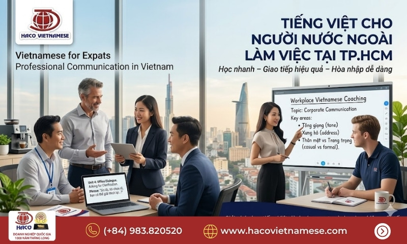 Dạy tiếng Việt cho người nước ngoài tại TP.HCM