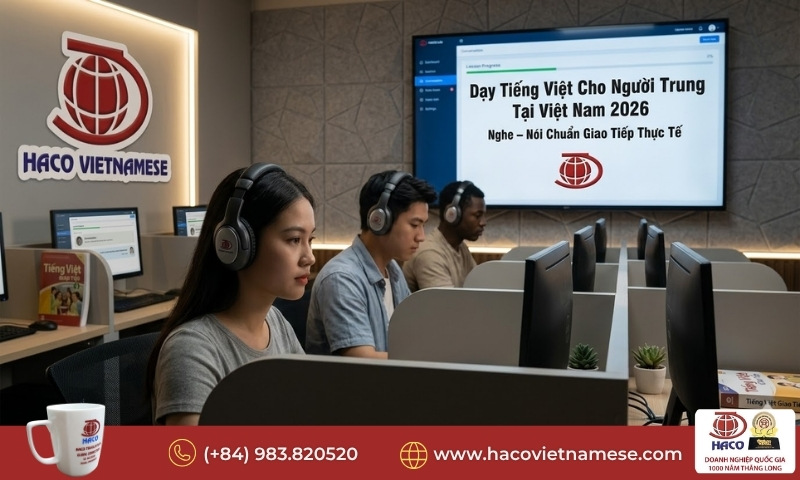 Dạy tiếng Việt cho người Trung tại Việt Nam