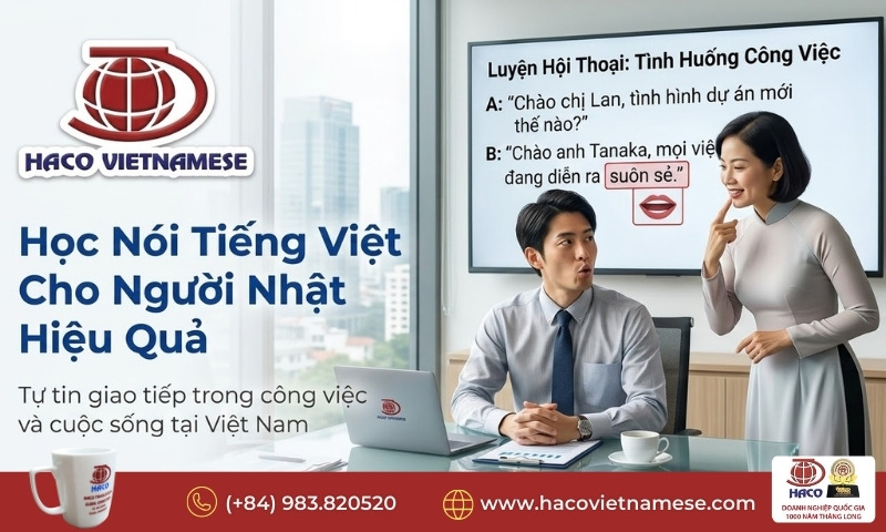 Học nói tiếng Việt cho người Nhật