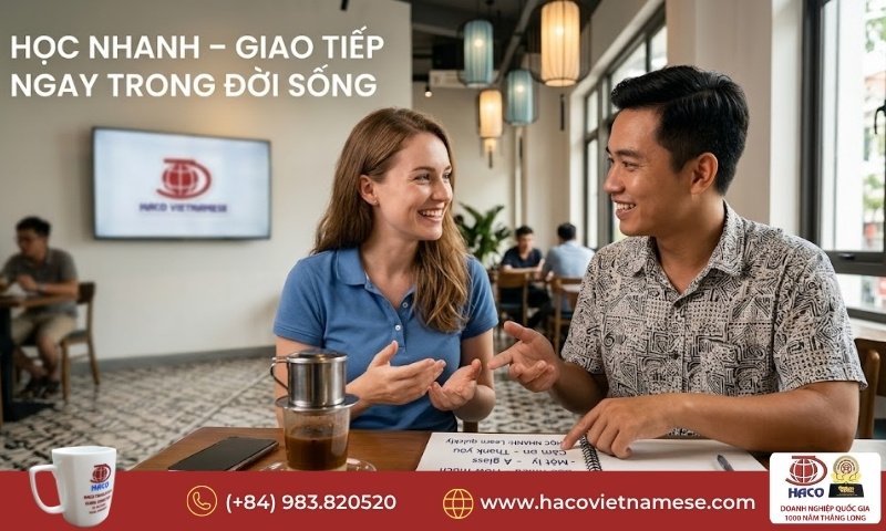 Học nói tiếng Việt trong thời gian ngắn 